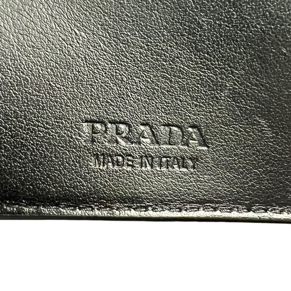 Prada Logo Bifold Wallet - Picture 4 of 8